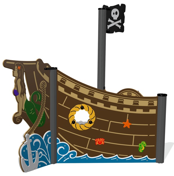 GL Jones Playgrounds - Pirate Ship Bow