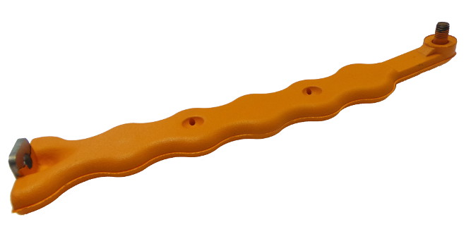 GL Jones Playgrounds - Cradle Centre Support Orange Strap