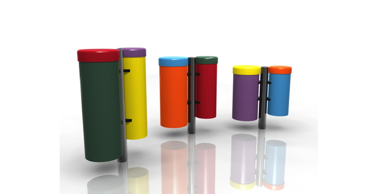 GL Jones Playgrounds - Congas - Inclusive Musical Instrument