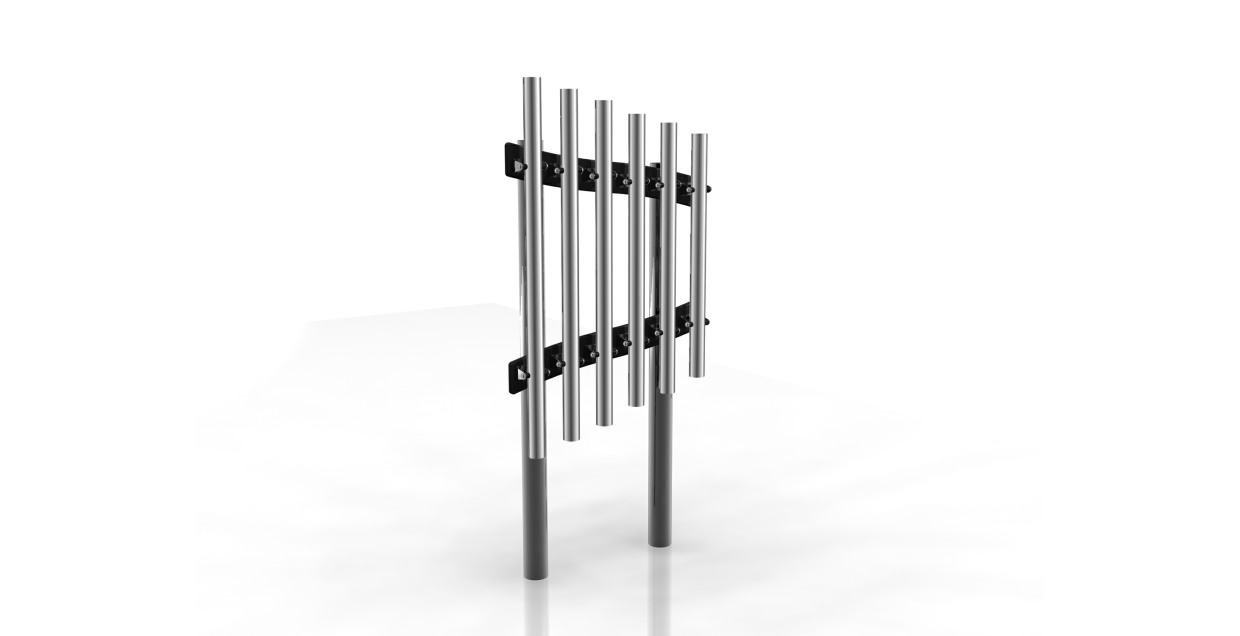 GL Jones Playgrounds - Freechimes Alto Pentatonic - Inclusive Musical Instrument