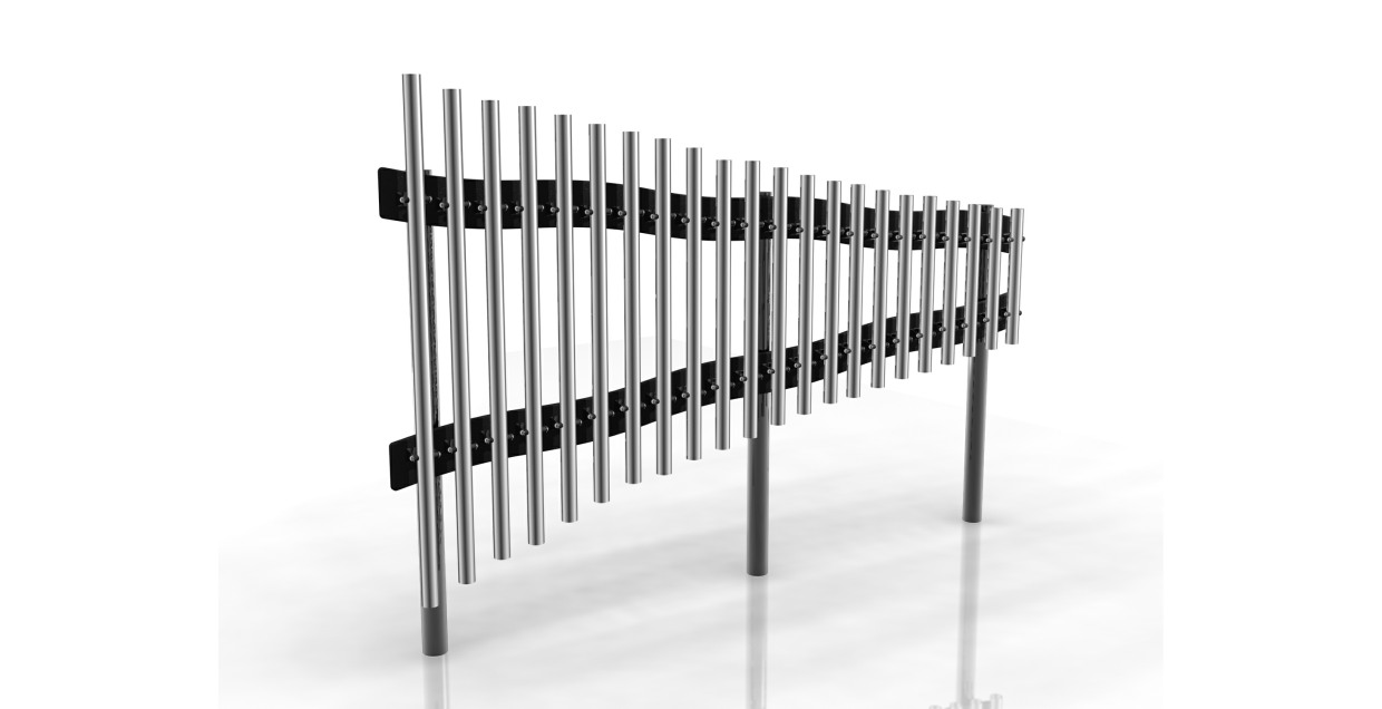 GL Jones Playgrounds - Freechimes Diatonic Symphony - Inclusive Musical Instrument
