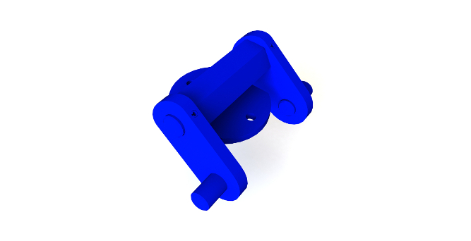 GL Jones Playgrounds - Rocket-Pivot & Link-Arm Assy